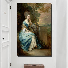 Theodore Gericault World Famous Painting of European Court Woman Oil Painting Replica Print on Canvas Wall Art Regal Worldwide Extravaganza Emporium, LLC 